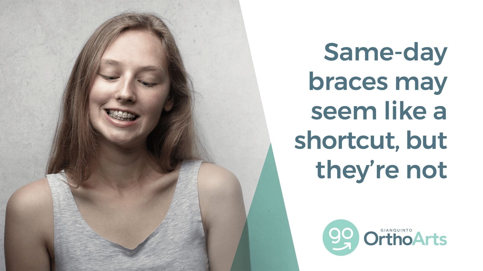 Same-day braces may seem like a shortcut, but they're not - Ortho Arts