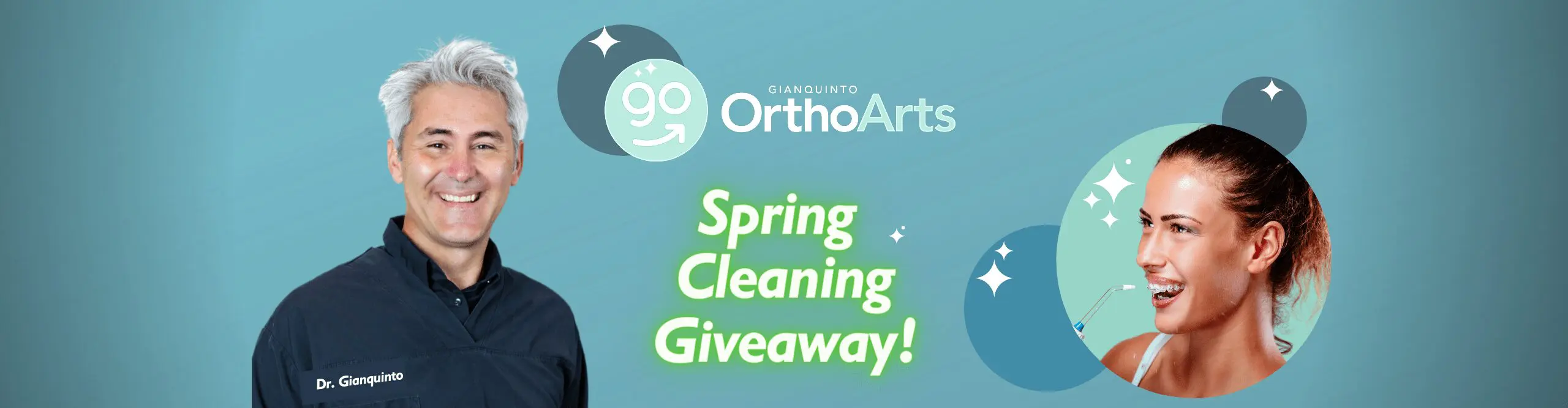 Spring Cleaning Giveaway - Gianquinto Orthodontic Arts in Bakersfield, Tehachapi or Mammoth Lakes, CA