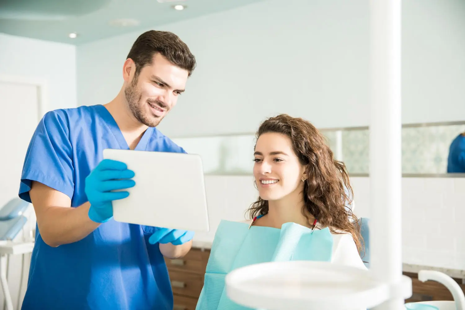 A adult dentist discusses the plan limitations on Orthodontic Insurance at Gianquinto Orthodontic Arts in Bakersfield, Tehachapi or Mammoth Lakes, CA