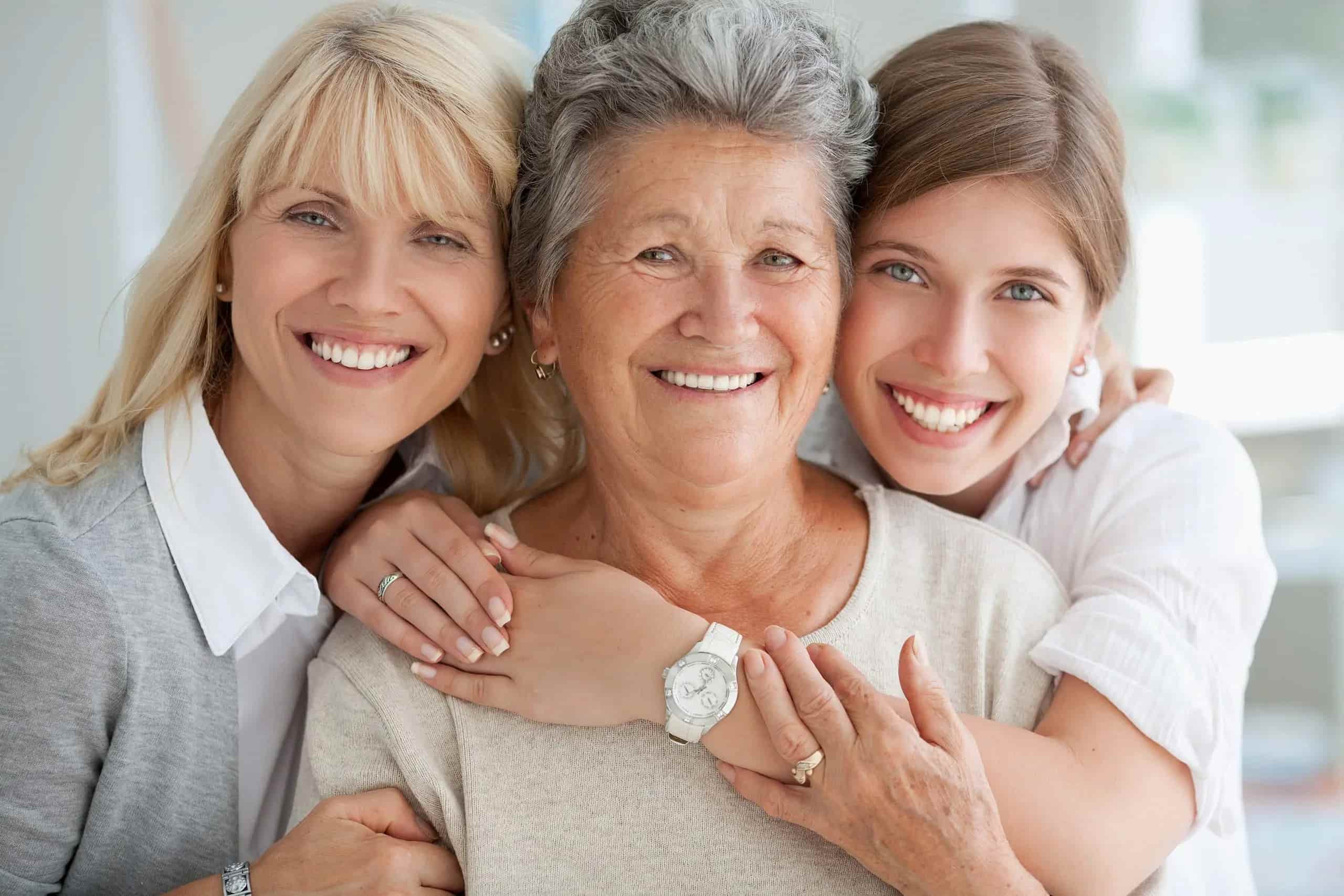 Women’s smiles represent the journey to a perfect smile from adult orthodontics at Gianquinto Orthodontic Arts in Bakersfield, Tehachapi, or Mammoth Lakes, CA.
